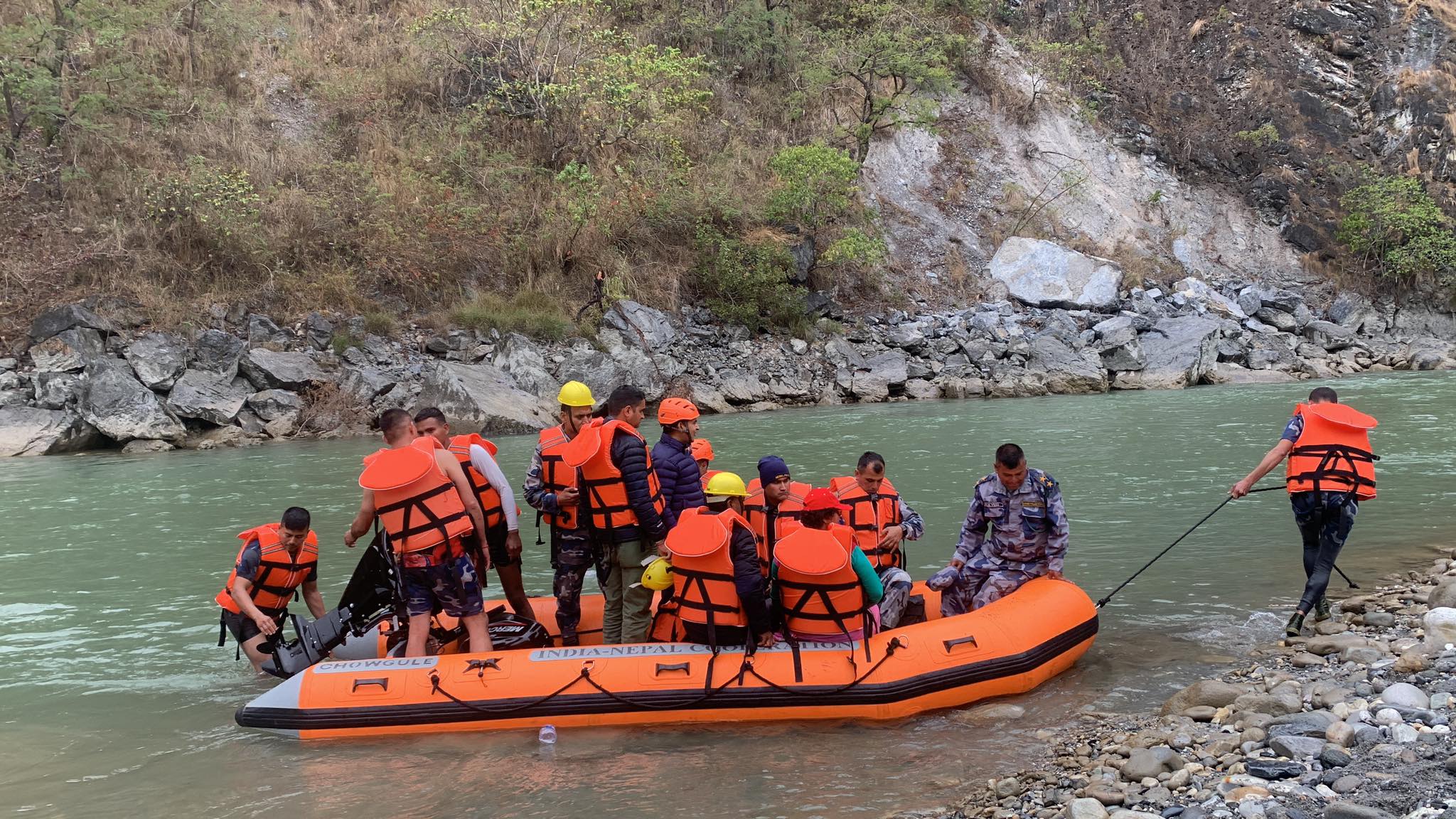 बैतडीमा बाढीजन्य विपद्का बेला हुने क्षति कम गर्न खोज तथा उद्धार अभ्यास